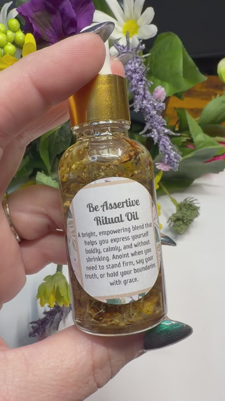 Be Assertive Ritual Oil