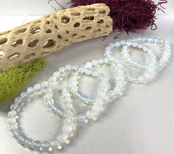 Opalite Gemstone Bracelet for Communication, Endurance and Energy