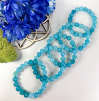 Malaysian Jade Gemstone Bracelet for Creativity, Inspiration and Clarity