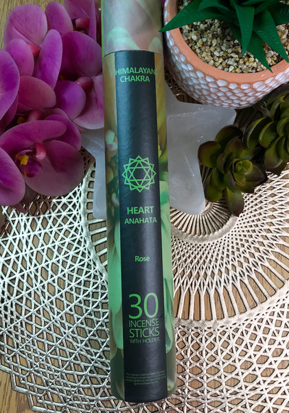 Heart Chakra Incense for Love, Kindness & Affection