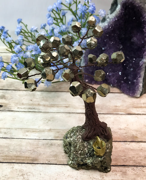 Iron Pyrite Tree for Boosting Energy Levels, Attracts Abundance & Helps You To Live Life To The Fullest