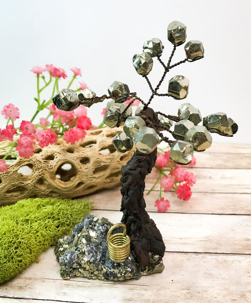 Iron Pyrite Tree for Boosting Energy Levels, Attracts Abundance & Helps You To Live Life To The Fullest