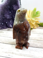 Rhyolite Carved Penguin for Recognizing Your Potential & Encourages You To Reach For Your Dreams